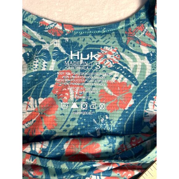 NWT Huk Dress Women's Small Icon Printed Sleeveless Size Small UPF 50 - Picture 8 of 8